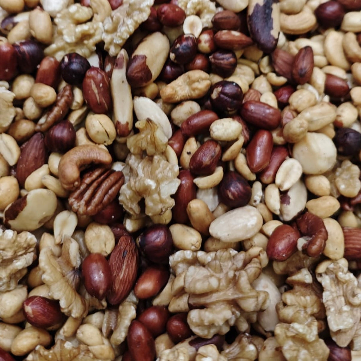Nussmischung, alle Sorten